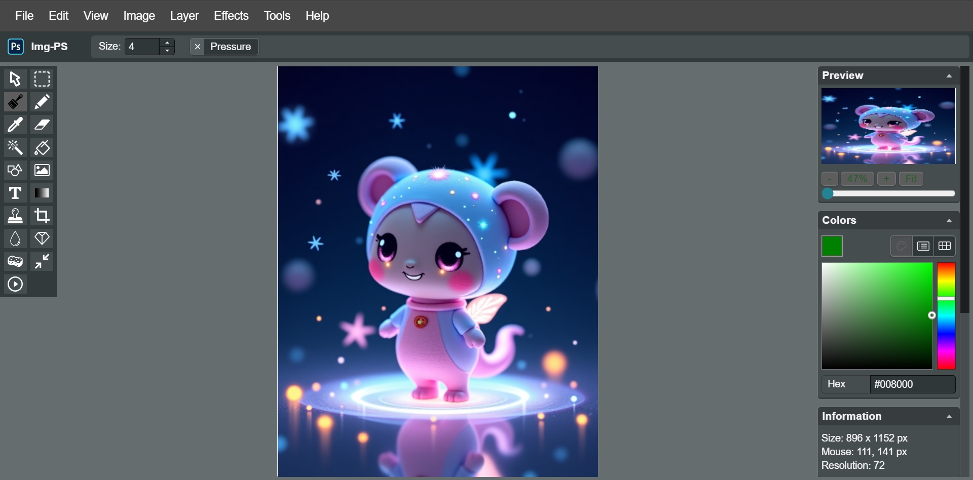 Img-PS Editor Preview